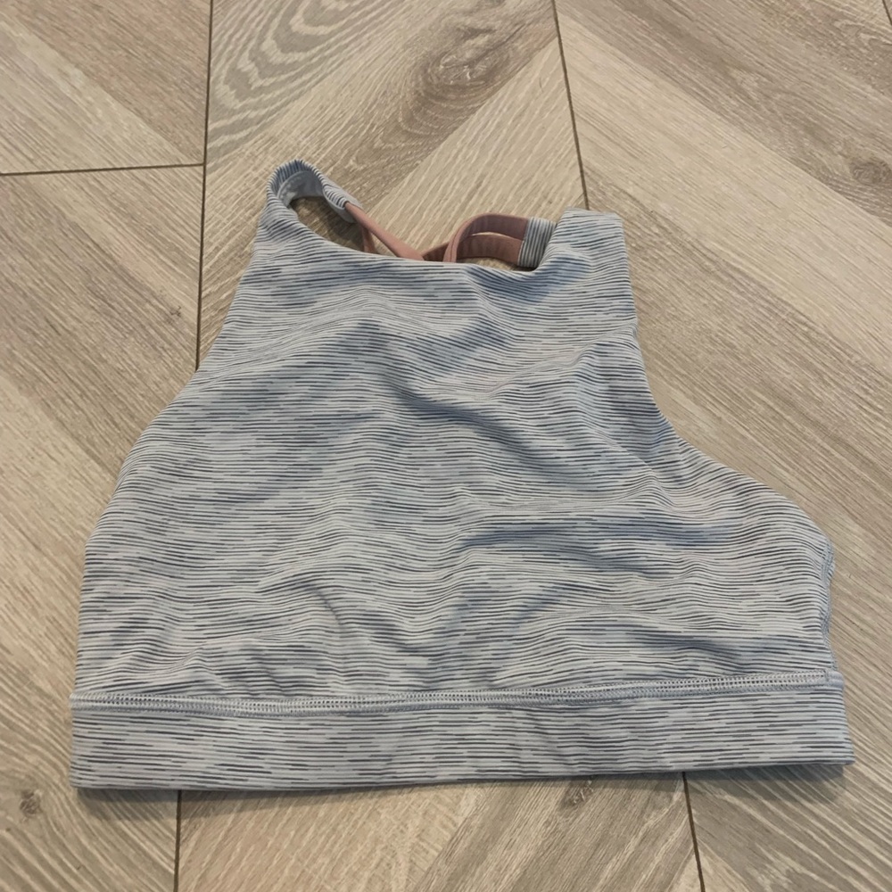 Lululemon Space dye Sports Bra 4 High Neck